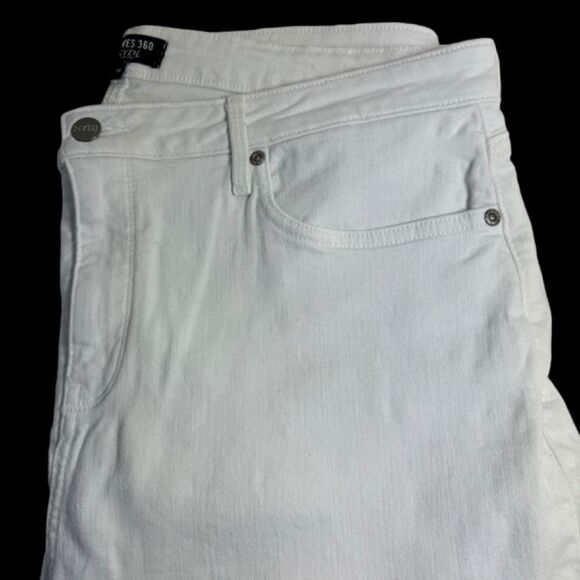 NYDJ Curves 360 White High Rise Jeans Sz 14 - Picture 5 of 10